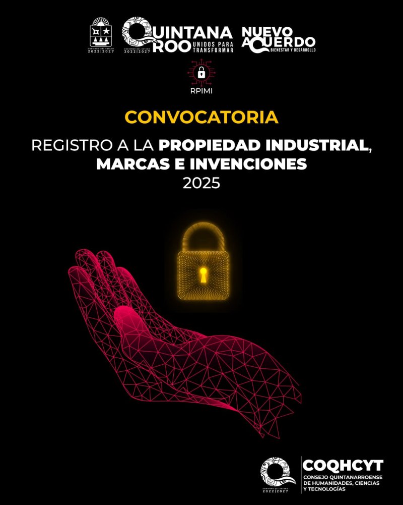 Abre COQCHYT convocatoria para “Registro a la Propiedad Industrial, Marcas e Invenciones 2025”