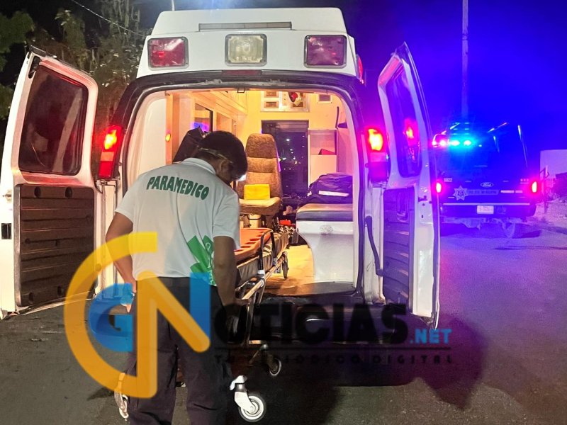Accidente en motocicleta en la Región 233 deja un lesionado; conductor huyó del lugar