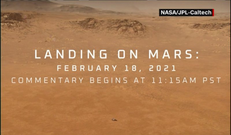 Así puedes ver cómo será el aterrizaje del rover Perseverance en Marte (Video en Vivo)