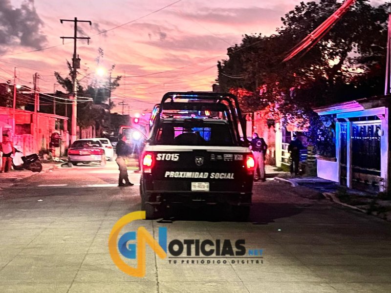 Ataque armado en la Supermanzana 100 deja un herido; agresores huyeron en motocicleta