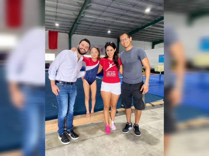Brilla Helena Cárdenas en el Campeonato Mundial de Gimnasia en el viejo continente