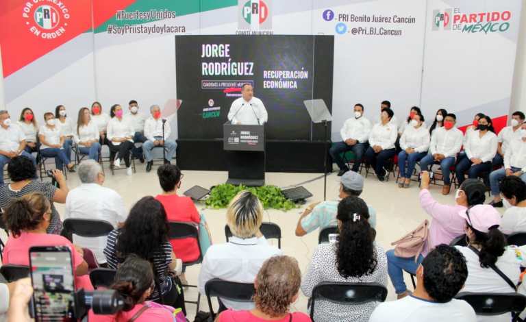 Cancún merece ser recuperado, destaca Jorge Rodríguez en su inicio de campaña