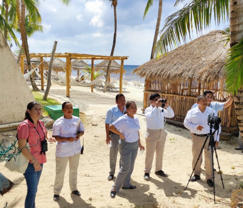 Capacita la FPMC a personal del hotel Meliá sobre la observación y monitoreo de avifauna