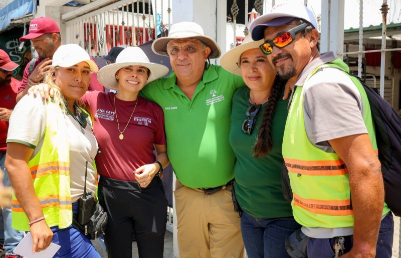 CON FIRME COMPROMISO CON LA TRANSFORMACIÓN ANA PATY PERALTA RECORRE EL TIANGUIS DE LA SM 100