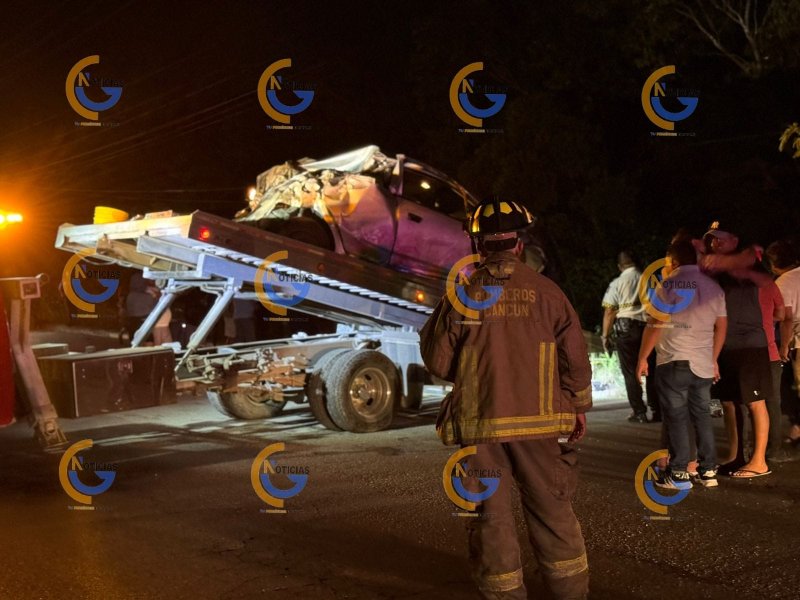 Conductor ebrio provoca choque frontal en la Región 254; varios lesionados