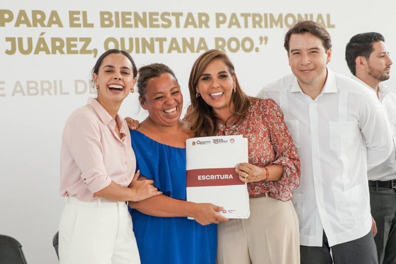 Daremos certeza jurídica a más de 2,500 familias en Benito Juárez: Mara Lezama
