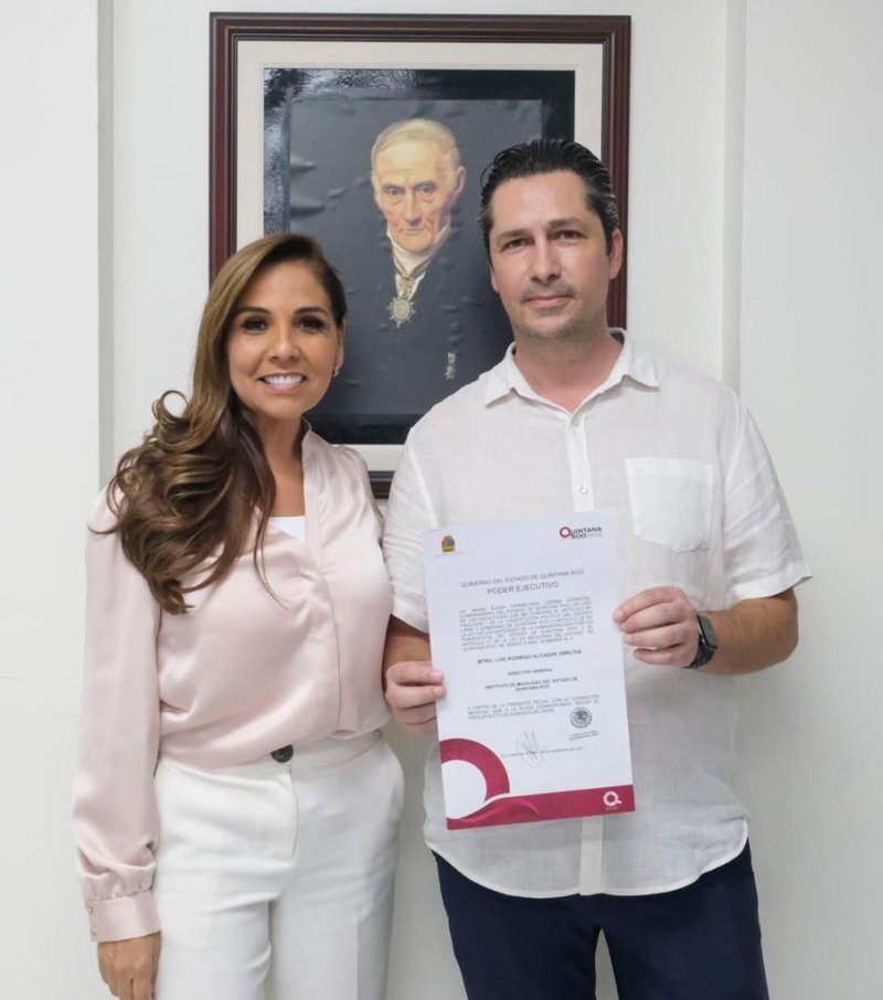 Designa la Gobernadora Mara Lezama a Rodrigo Alcázar como Director del IMOVEQROO