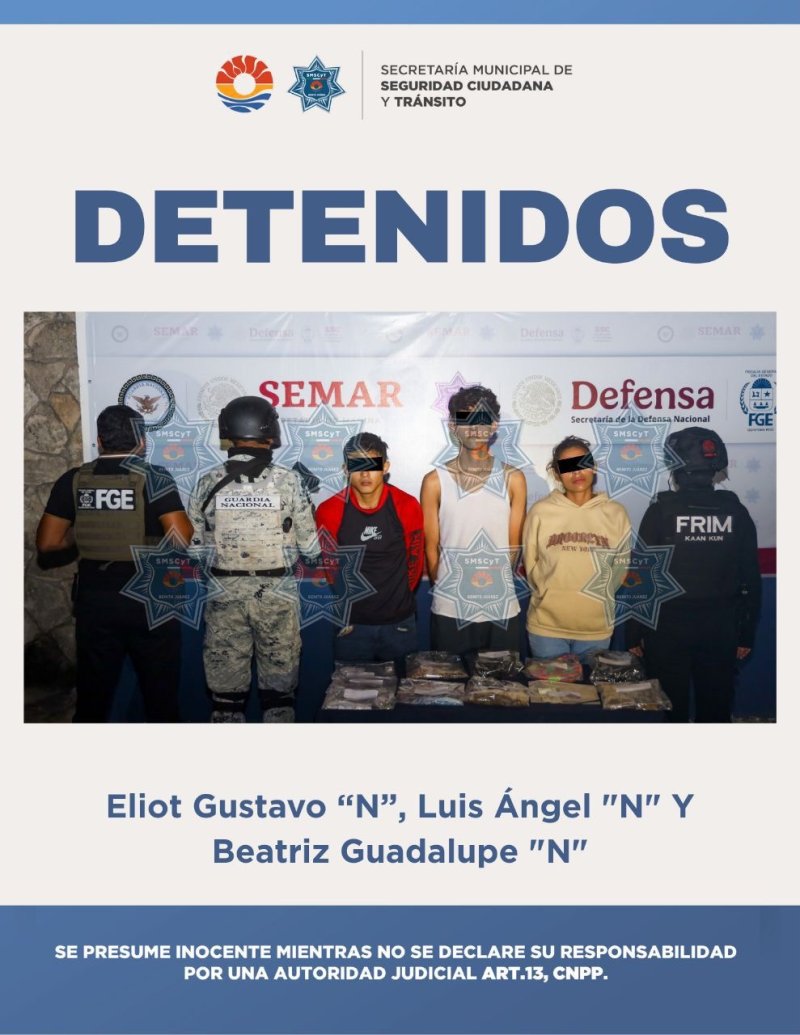 DETENIDOS POR DELITOS CONTRA LA SALUD