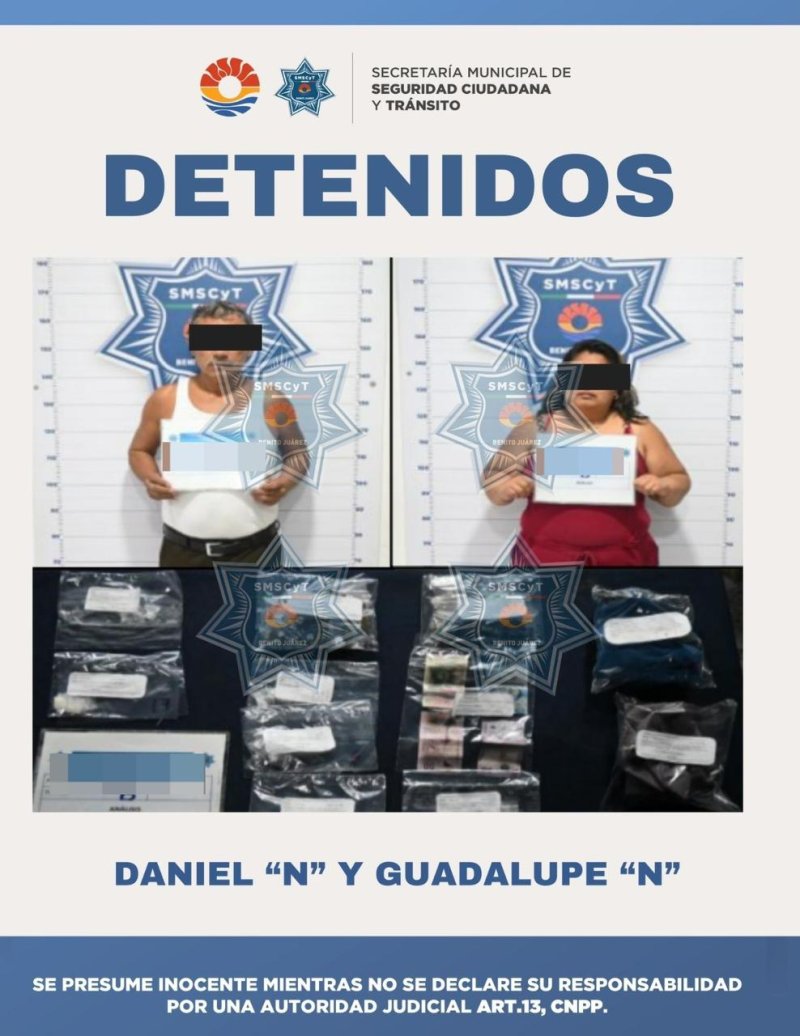 DETENIDOS POR DELITOS CONTRA LA SALUD
