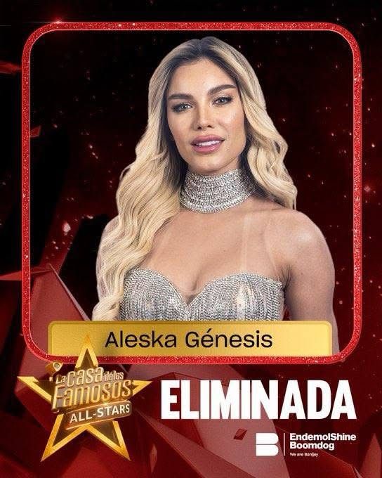 Detienen a Aleska Génesis tras su eliminación de “La Casa de los Famosos All Stars”
