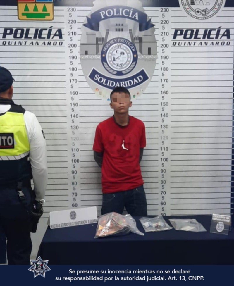 detienen a una persona apunto de robar en playa del carmen