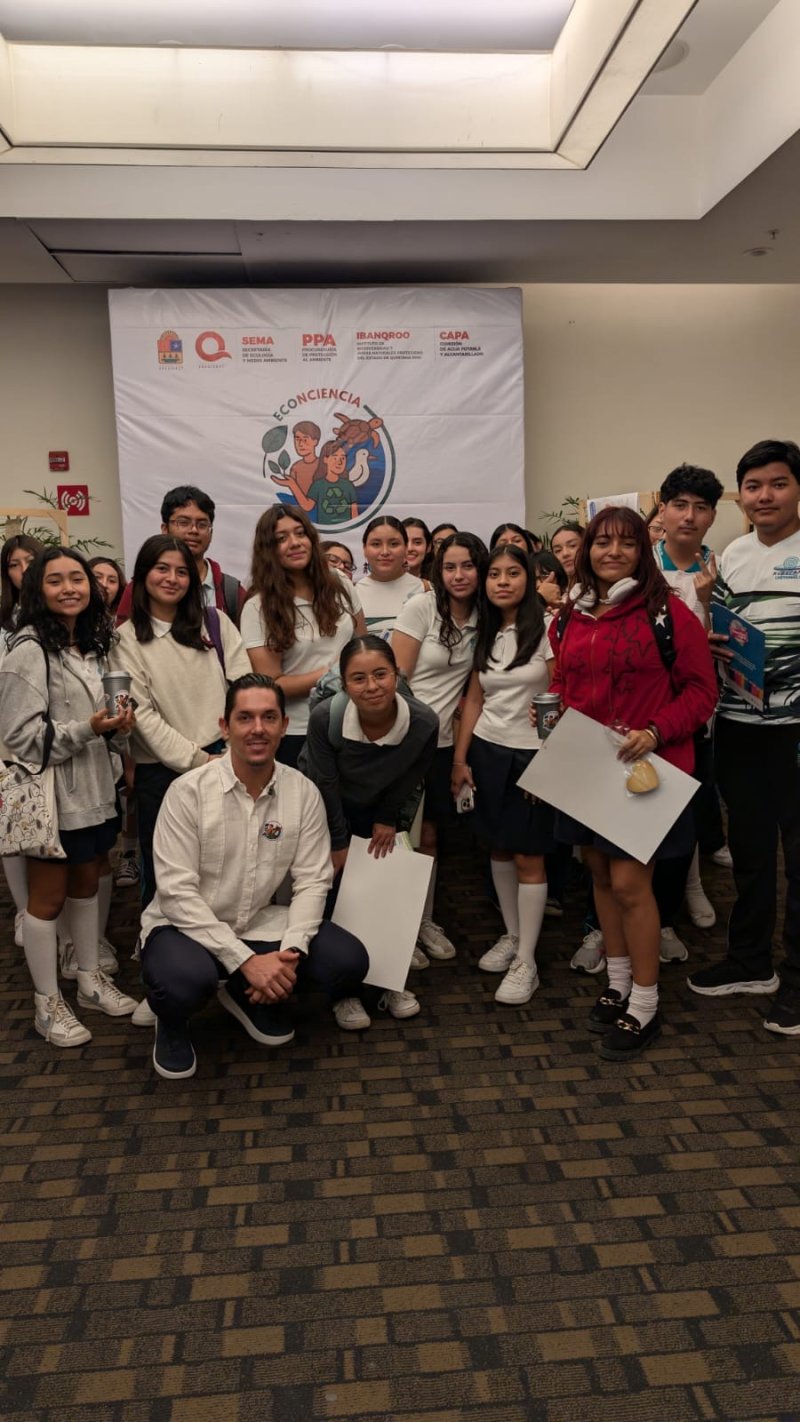 Encabeza la PPA Foro Estatal EConCiencia 2025-Jóvenes que Transforman Quintana Roo