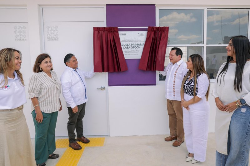 ENTREGAN AULAS SEGURAS Y DIGNAS PARA NIÑAS, NIÑOS Y JÓVENES DE CASA OTOCH