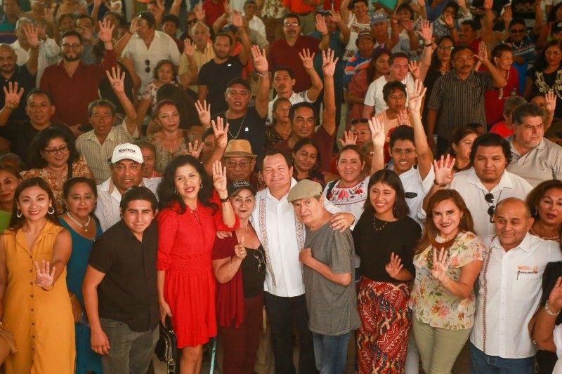 FUNDADORES DE MORENA SE MANTIENEN FIRMES CON “HUACHO” DÍAZ MENA