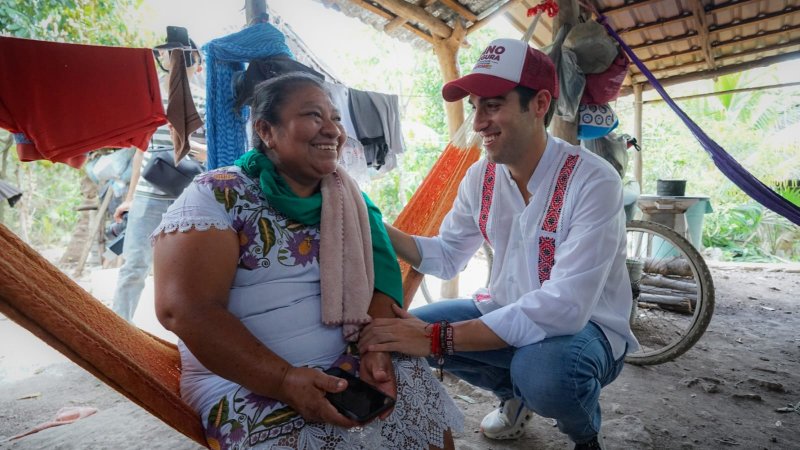 Gino Segura Atrae Gran Apoyo en Cobá y Tulum en su Campaña hacia el Senado