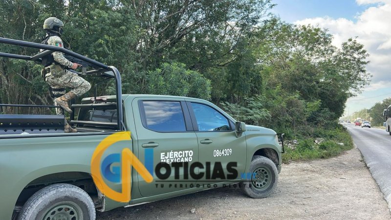 Hallan cuerpo con impactos de bala en el libramiento de Gas Auto