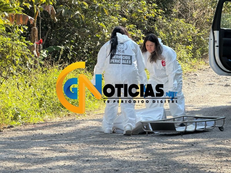 Hombre es ejecutado a balazos en camino de terracería cerca de la colonia La Amistad