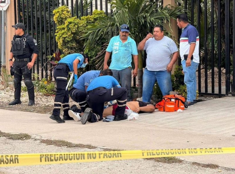 Hombre resulta gravemente herido tras ataque a balazos en la carretera federal