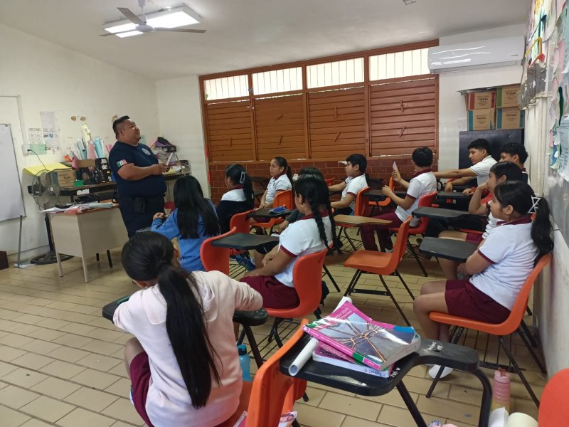 Imparte Seguridad Ciudadana cursos para prevenir violencia entre jóvenes.