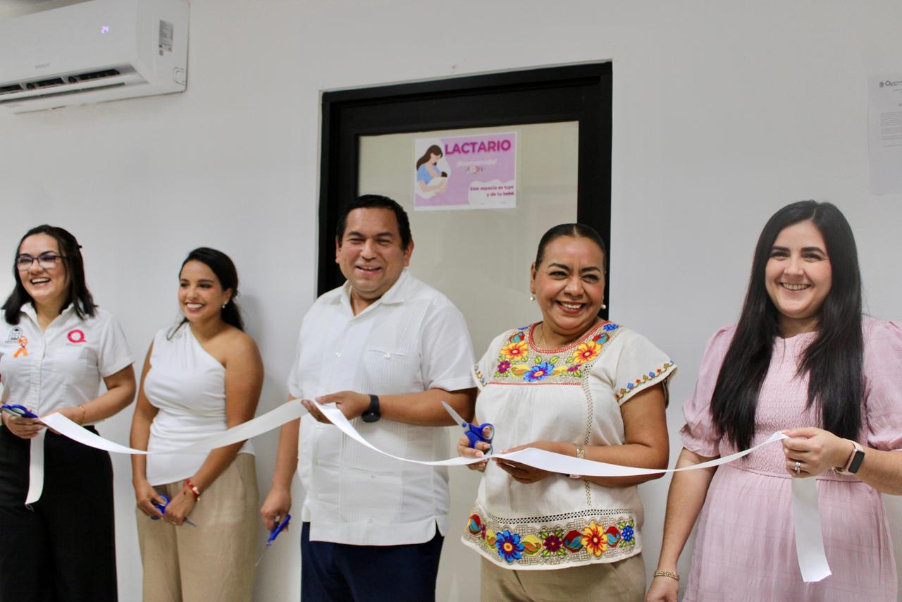 Inaugura el CCLQROO su lactario en beneficio de madres trabajadoras y usuarias