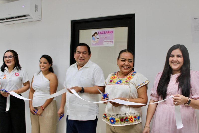 Inaugura el CCLQROO su lactario en beneficio de madres trabajadoras y usuarias