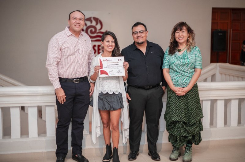 Inaugura la FPMC la exposición “Memorias de Cozumel” de Adriana Delfín