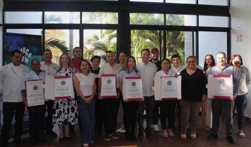 Incrementa en Yucatán el número de empresas turísticas certificadas