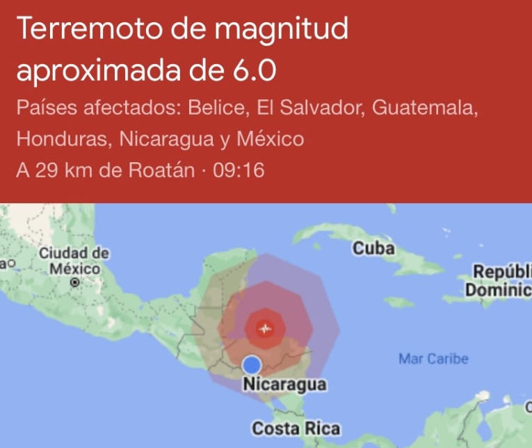 ¡Información importante! Sismo en Quintana Roo