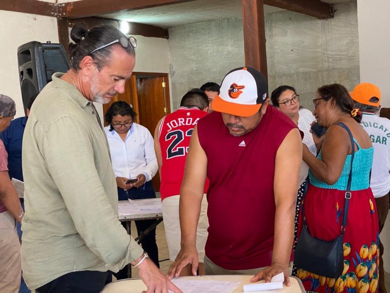 Inicia SEDETUS regularización de las colonias en Felipe Carrillo Puerto