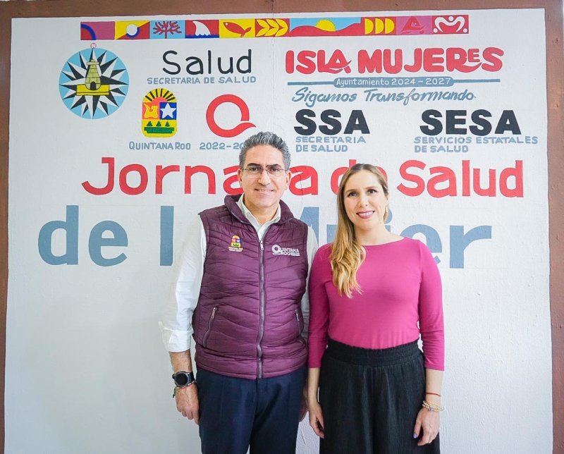 Invita SESA a la Jornada de Salud de la Mujer en Isla Mujeres: SESA
