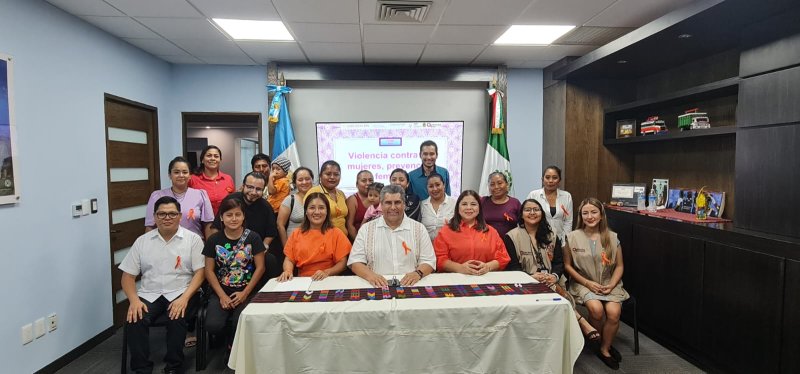 IQM capacita a mujeres connacionales en la prevención del feminicidio