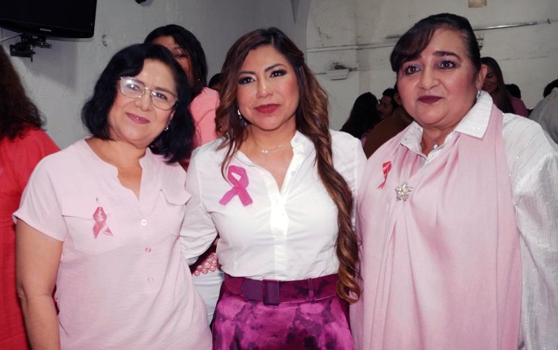 Japay ilumina su sede en apoyo a la lucha contra el cáncer de mama
