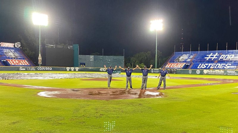 La lluvia impide el primero de la serie en el Beto Ávila