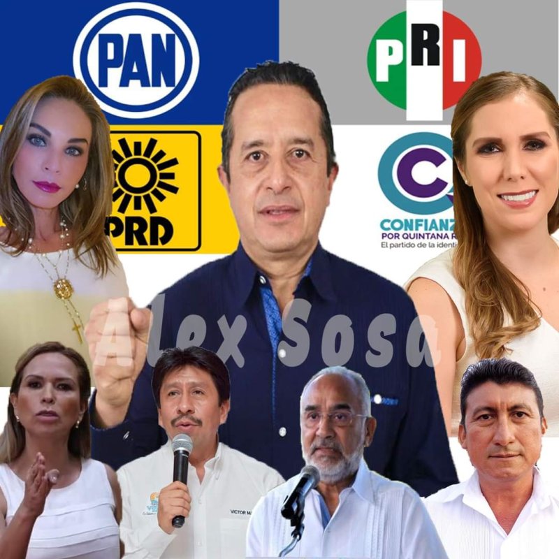 Los candidatos de #CarlosJoaquín