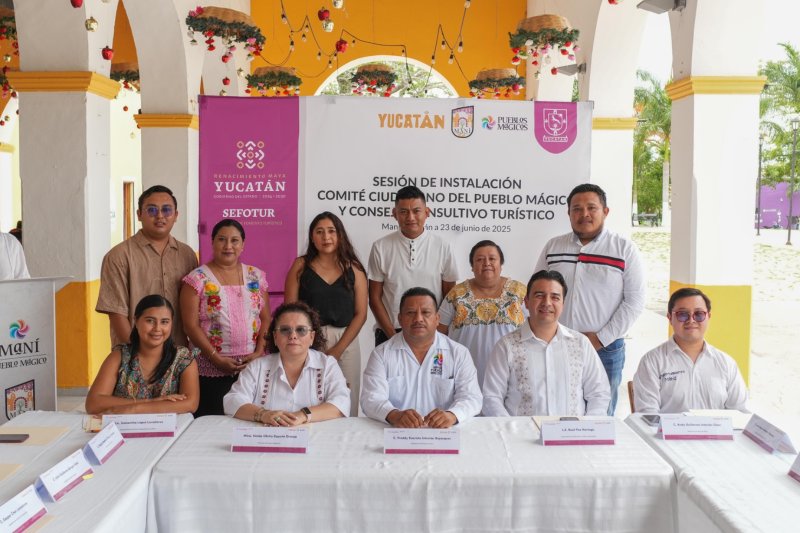 Maní refuerza vocación turística como Pueblo Mágico con participación ciudadana