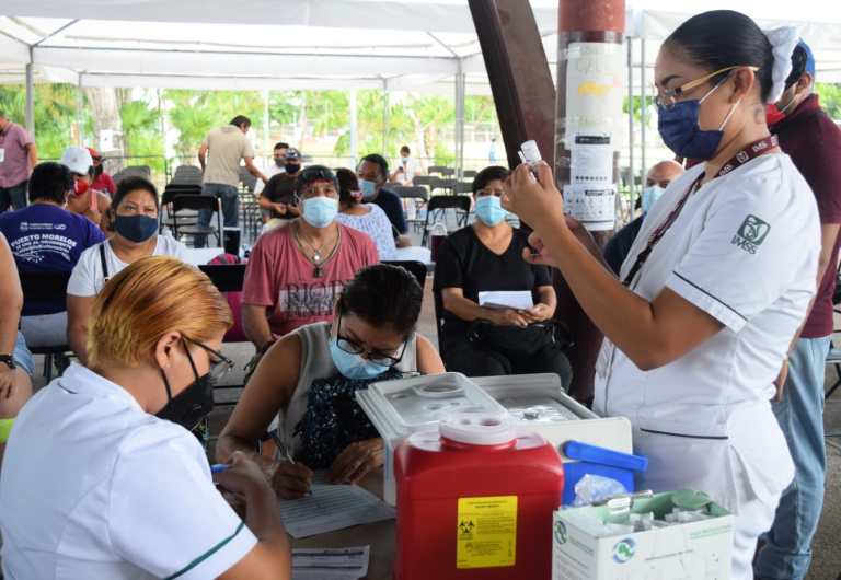 Más de 88 mil personas de 40 a 49 años han sido inmunizados contra el Covid-19 en Cancún