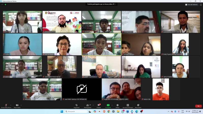 Niñas, niños y adolescentes instan a redefinir el Día de la Niñez en Conversatorio de SIPINNA