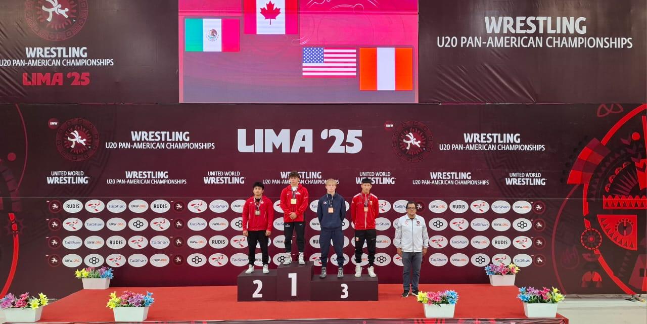 Conquista gladiador quintanarroense una medalla de plata en el Panamericano de Luchas Asociadas