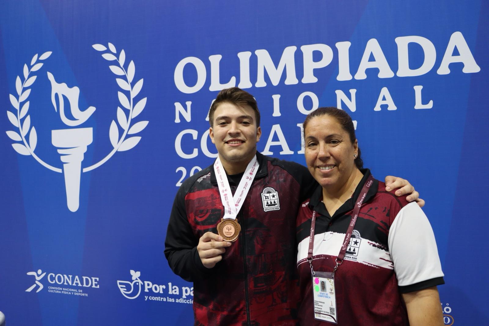 Positivo cierre para Quintana Roo en la disciplina de Levantamiento de Pesas de la Olimpiada Nacional CONADE 2025