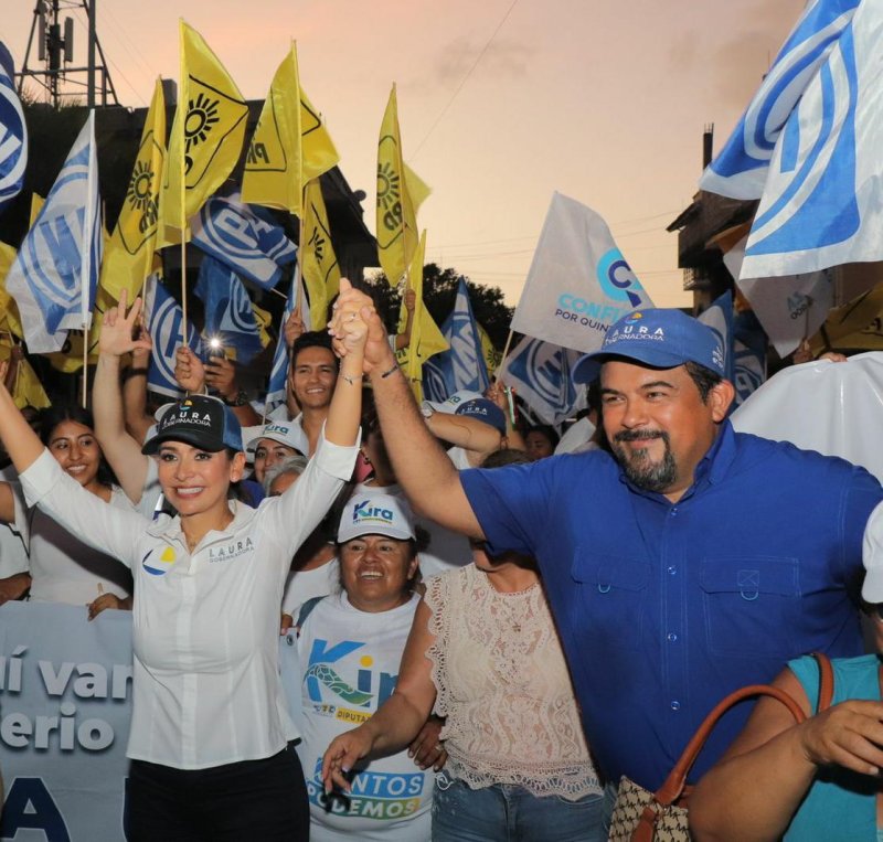 El pueblo sabio se cansó de la violencia e inseguridad y da su apoyo a Laura Fernández: Faustino Uicab