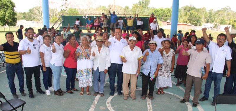 Agradezco mucho a la comunidad Guadalupe Victoria por la confianza y cariño que me brindaron el día de ayer.  ￼ Cada día se unen MÁS a este proyecto que es de todos para todos. #JuntosSomosMÁS ￼