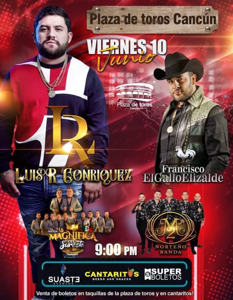 🟪 El evento más esperado de Música Banda llega a #Cancún ‼️ 🏖