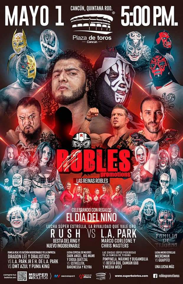 🚨🚨Cancún!!! Estamos a una semana de que las estrellas del cuadrilátero arriben a la ciudad🚨🚨