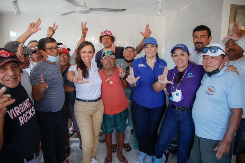 LAURA FERNÁNDEZ GARANTIZA QUE TRABAJARÁ PARA MEJORAR EN SERIO LA INFRAESTRUCTURA EN ISLA MUJERES