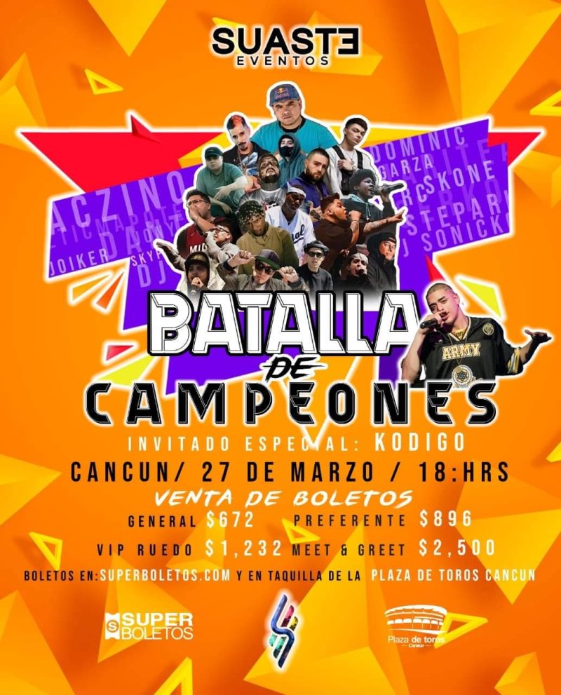 Solo falta 0️⃣1️⃣ día, todavía hay boletos 🎟🎟