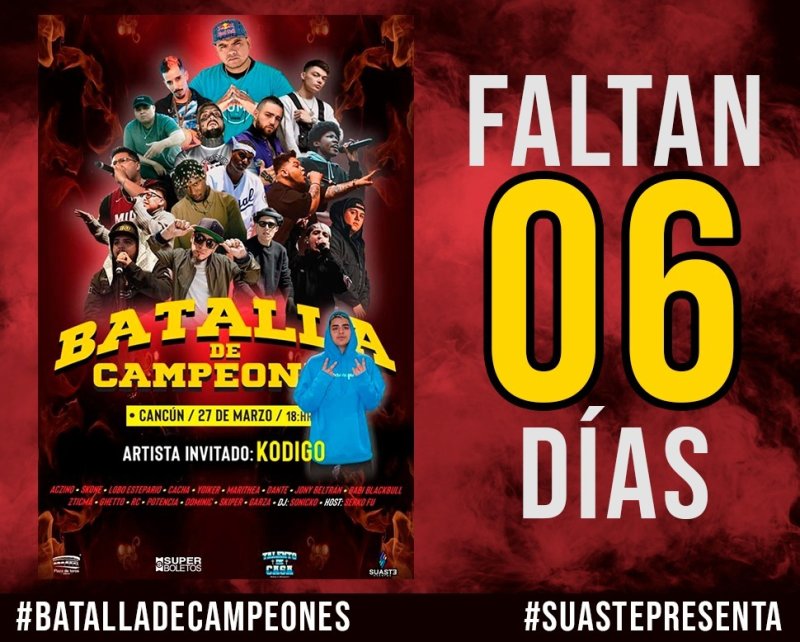 ESTAMOS A 0️⃣6️⃣ DÌAS 😱😱😱 , YA TIENES TU BOLETO ❓