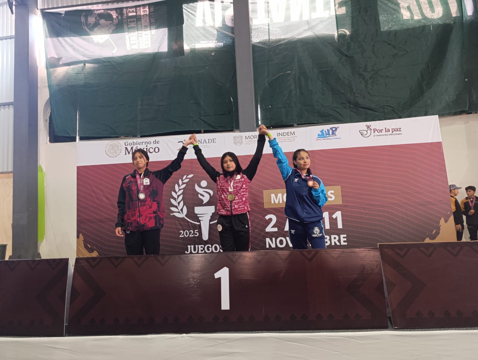 Suman atletas quintanarroenses las primeras tres preseas en los Juegos Nacionales Populares 2025