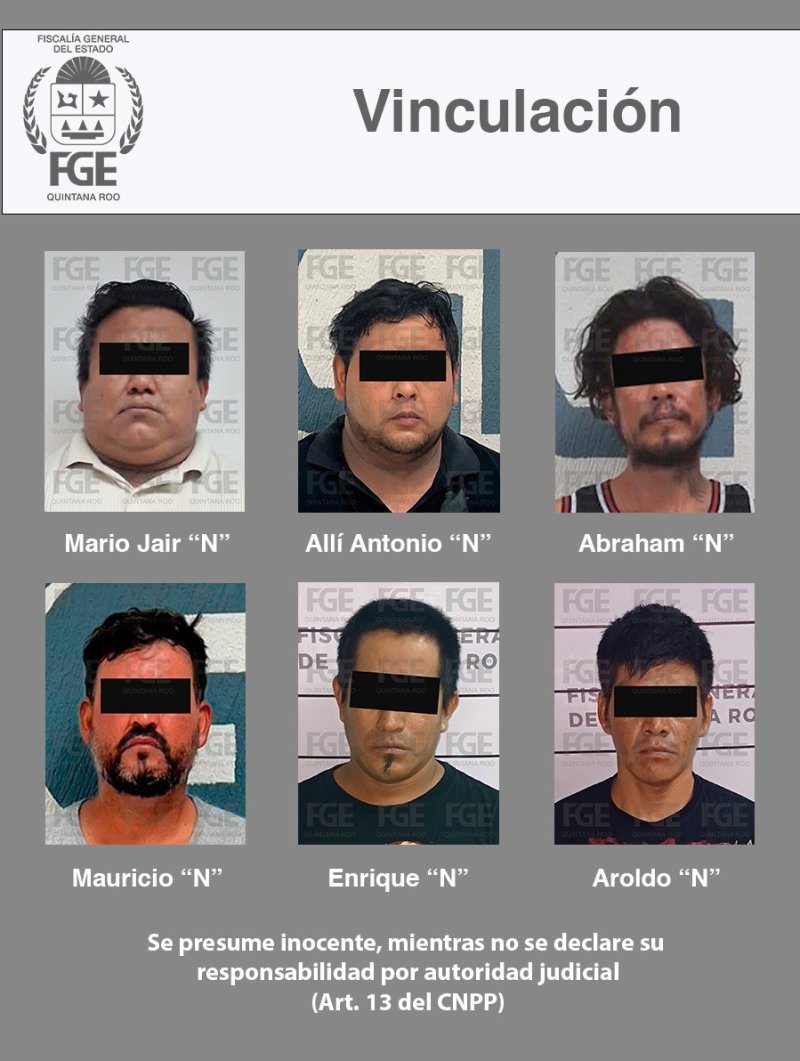 Consigue FGE vinculación de seis personas por delitos contra la salud en Benito Juárez, Puerto Morelos y Playa del Carmen