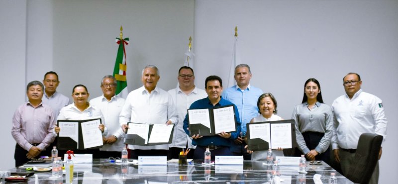 Firman Fiscalía y Auditoría Superior del Estado convenio de colaboración para una entrega-recepción gubernamental transparente
