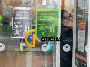 La tarde de este martes se registró un violento asalto a mano armada en la sucursal de la casa de empeño Fundación Donde